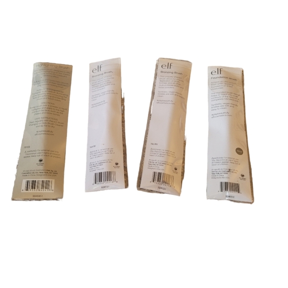 Elf Make Up Brushes Set of 4 New in Package - Picture 2 of 2